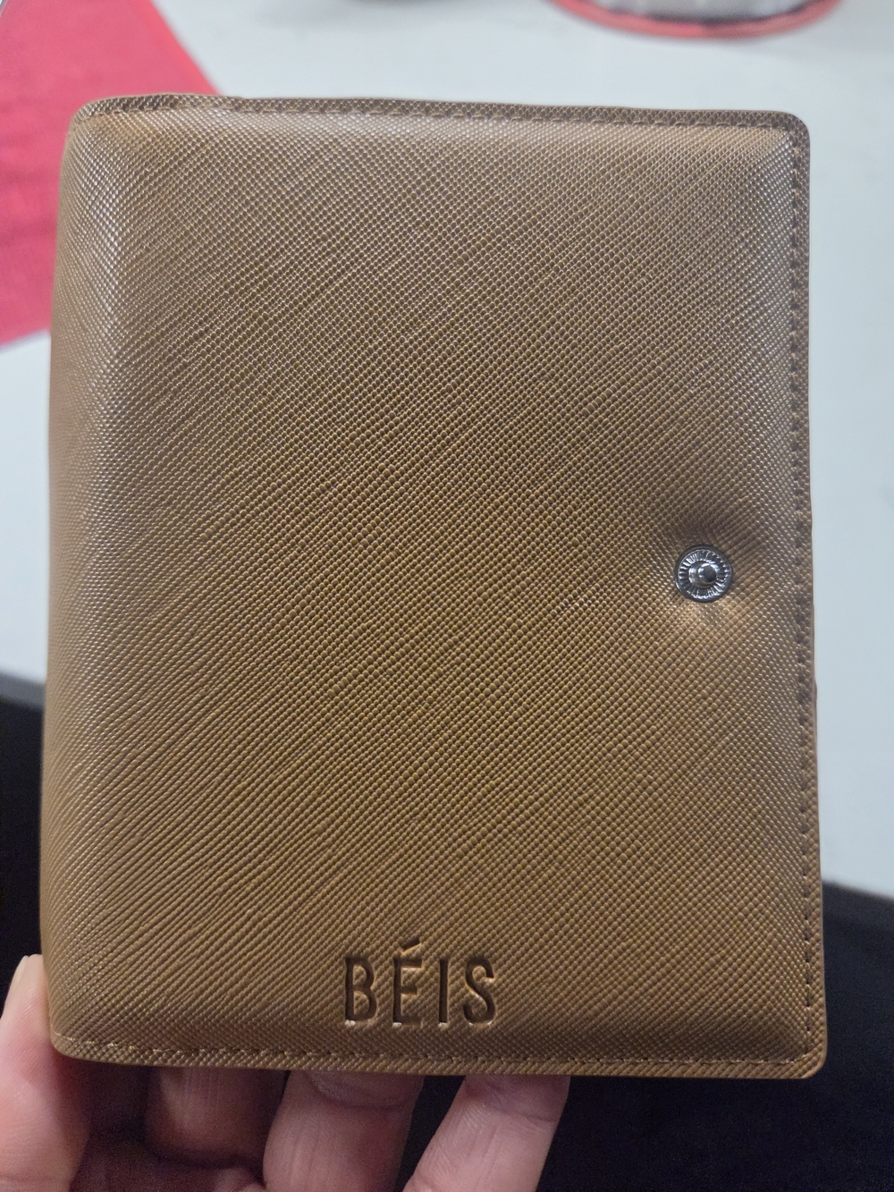 BEIS Camel Passport Cover